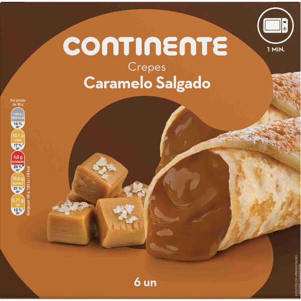 Crepes Caramelo Salgado Continente