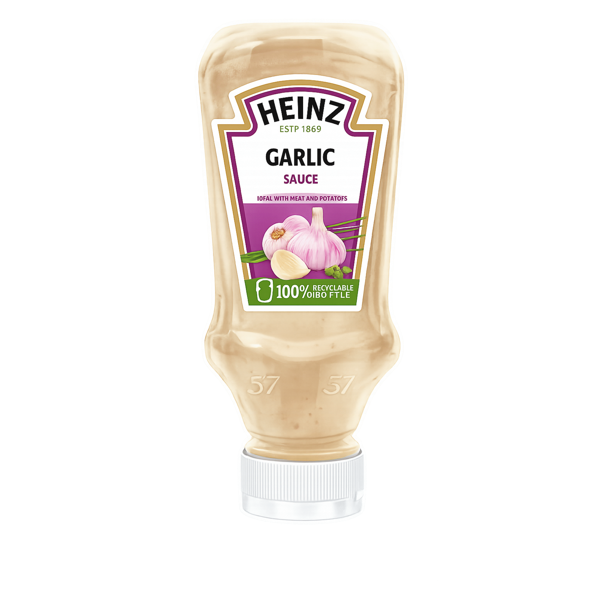 Molho de Alho Top Down Heinz