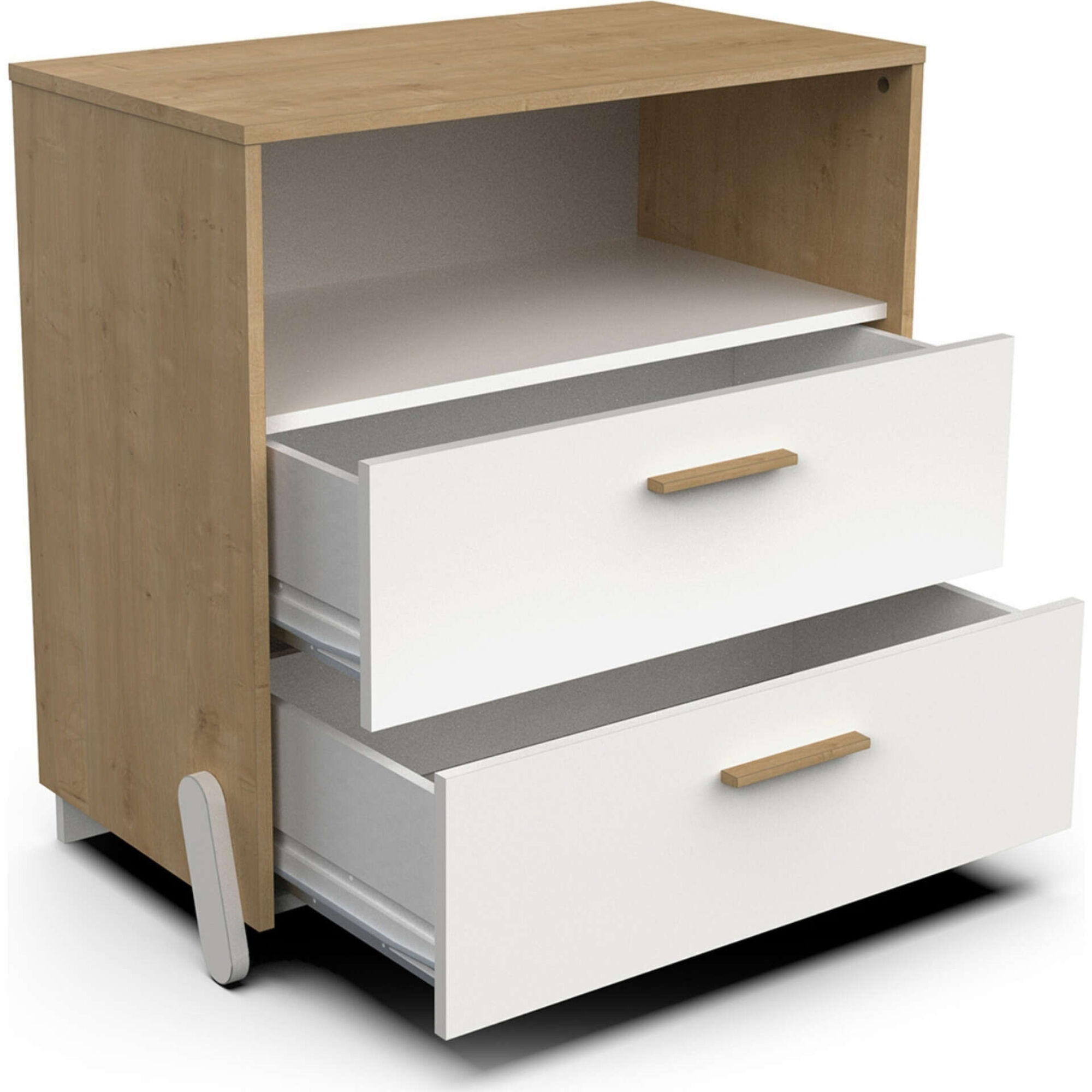 C&oacute;moda 73x40x74cm Branco Naili