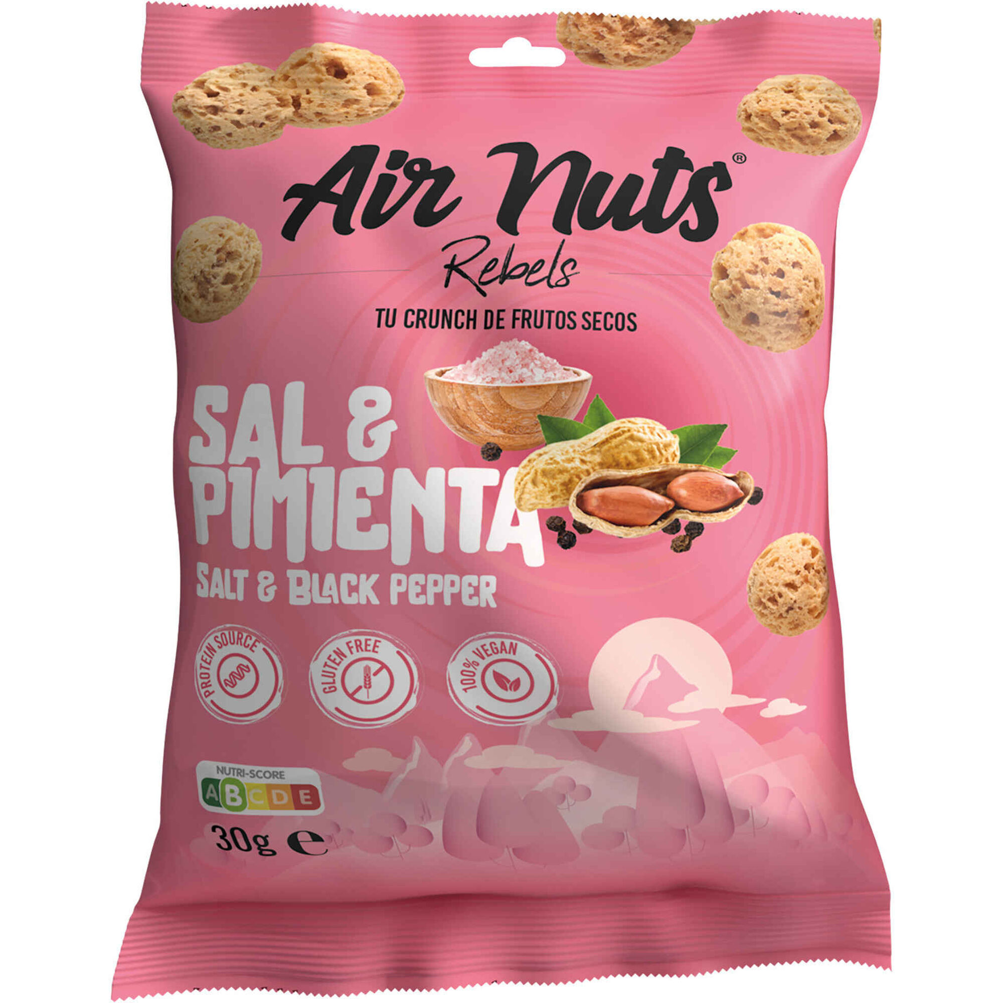 Snack Air Nuts Sal e Pimenta
