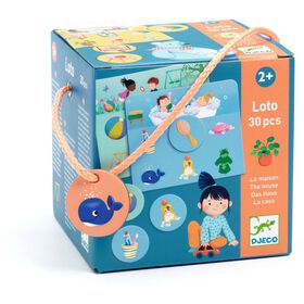 Djeco - Jogo de Loto e Mem&oacute;ria a Casa