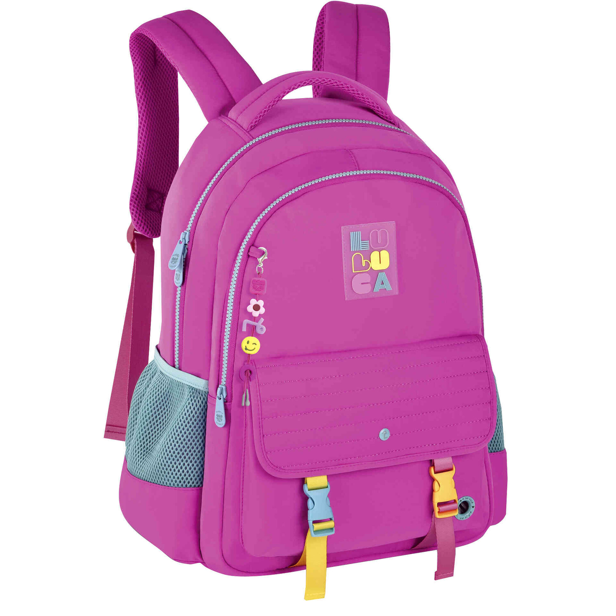 Mochila Missanga Rosa Luluca