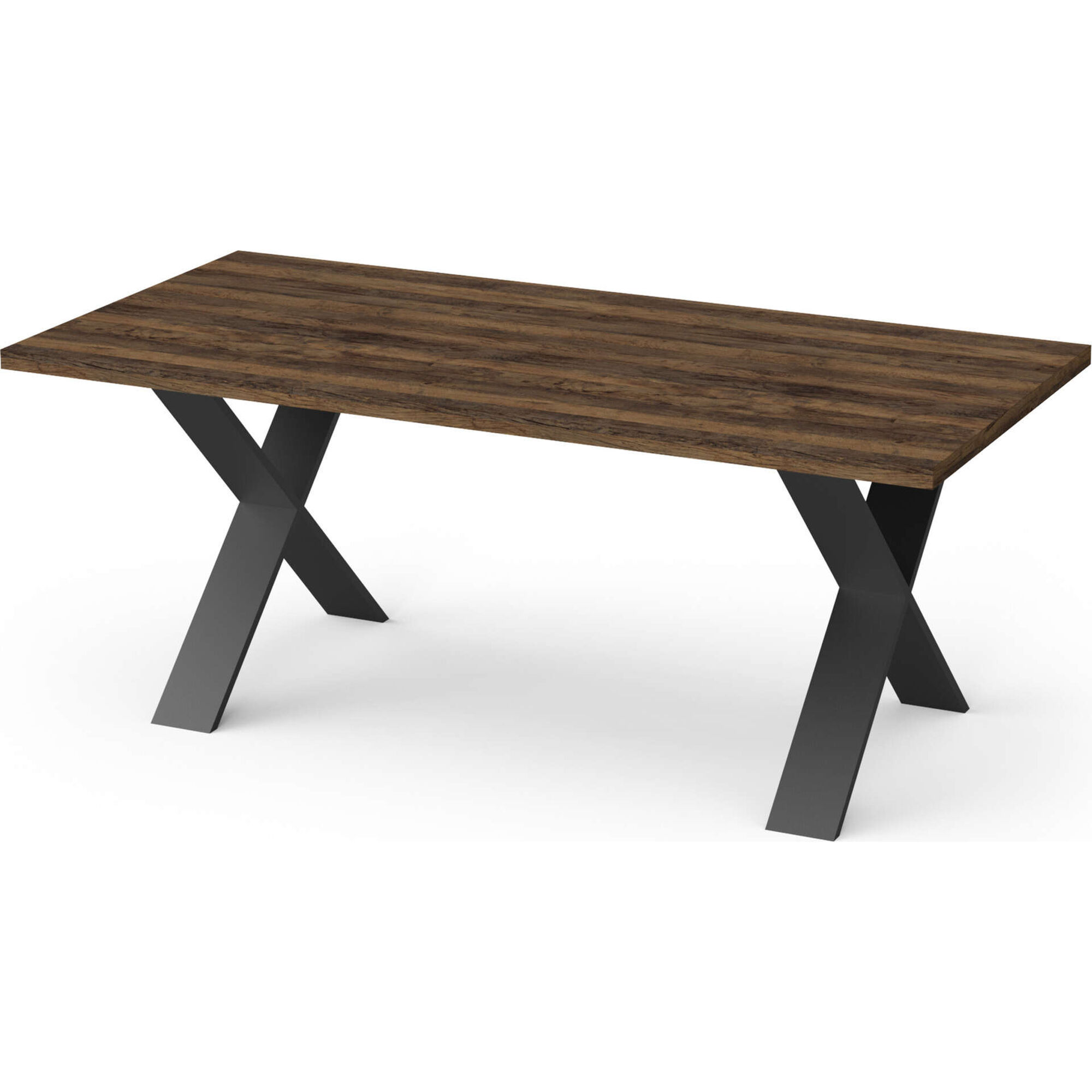 Mesa de Jantar 180x90x71cm Carvalho Mónaco