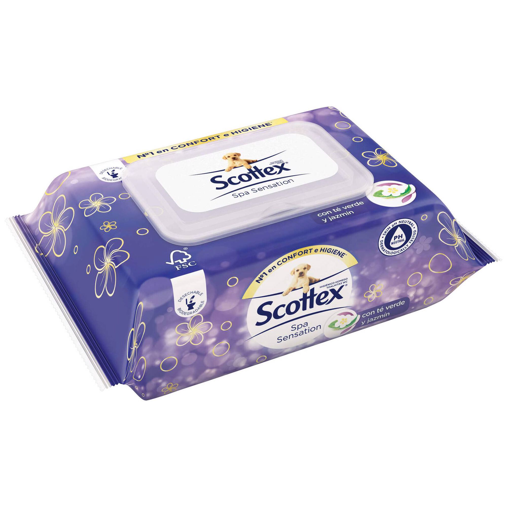 Papel Higiénico Húmido Spa Sensation
