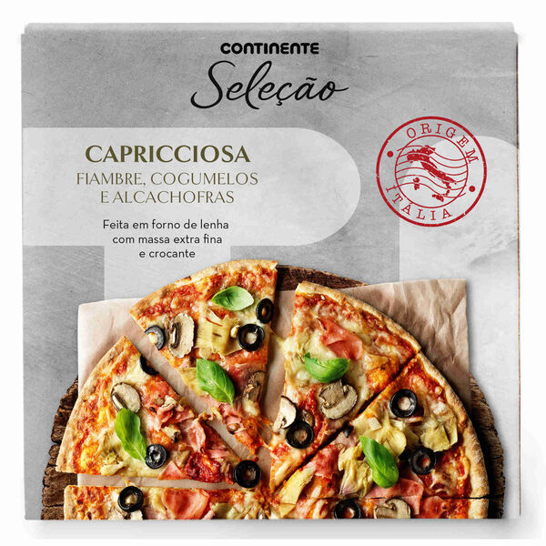 Pizza Capricciosa Continente Seleção