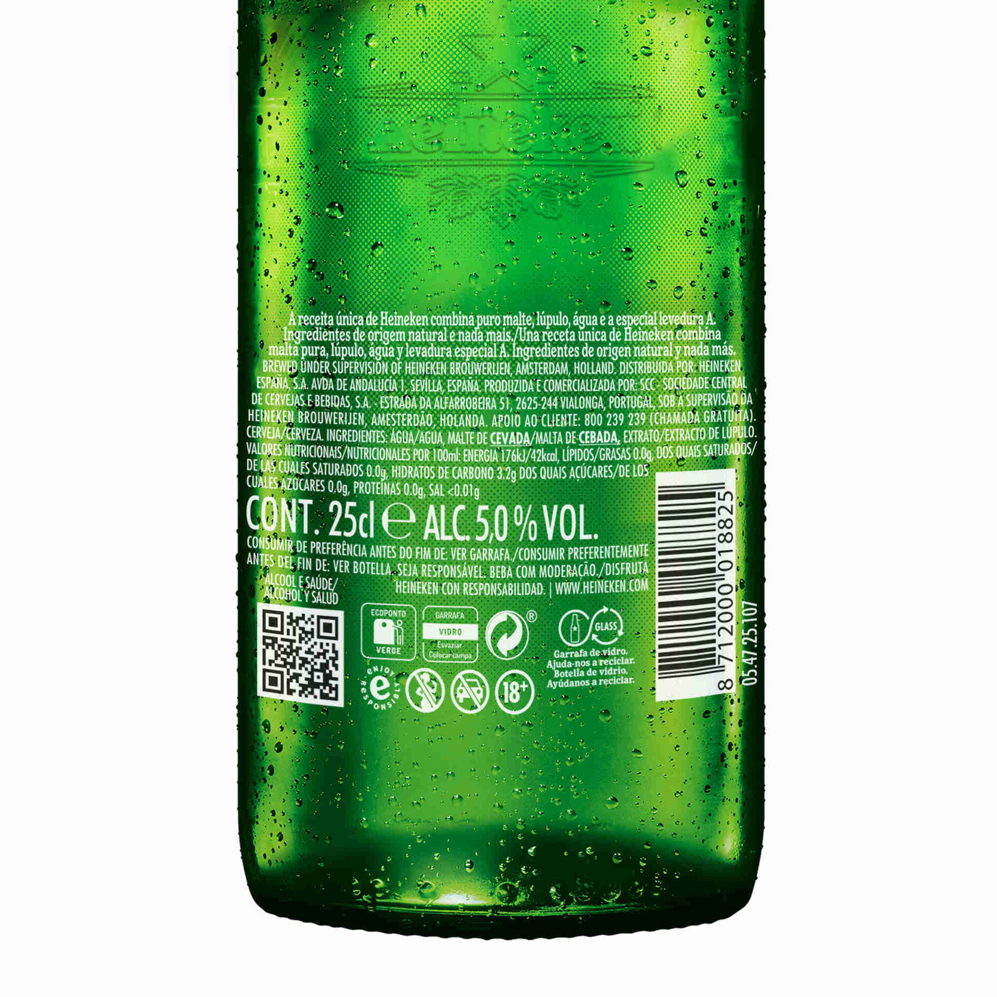 cerveja com alcool heineken continente online