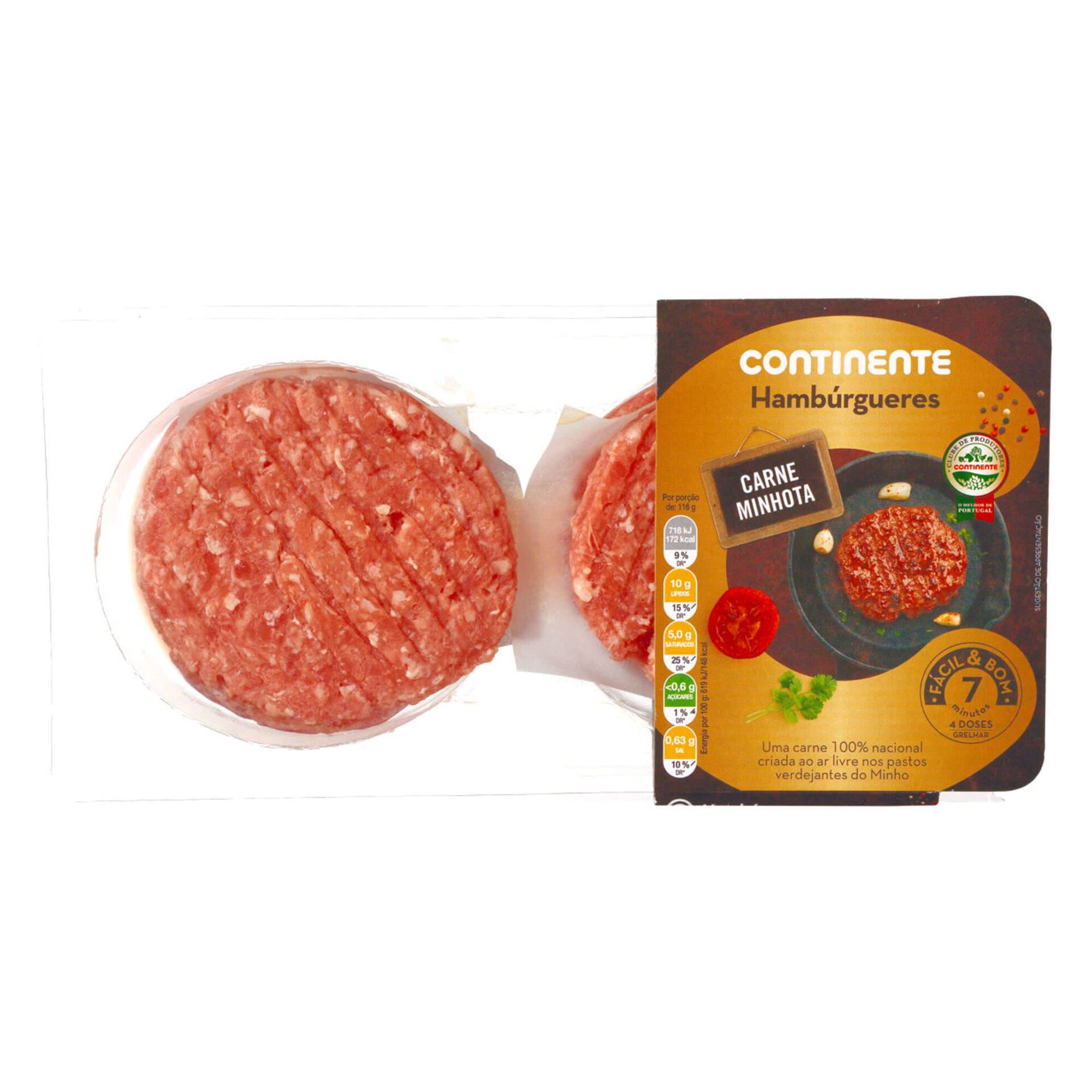 Hambúrguer de Vitela Carne Minhota Hambúrguer de Vitela Carne Minhota