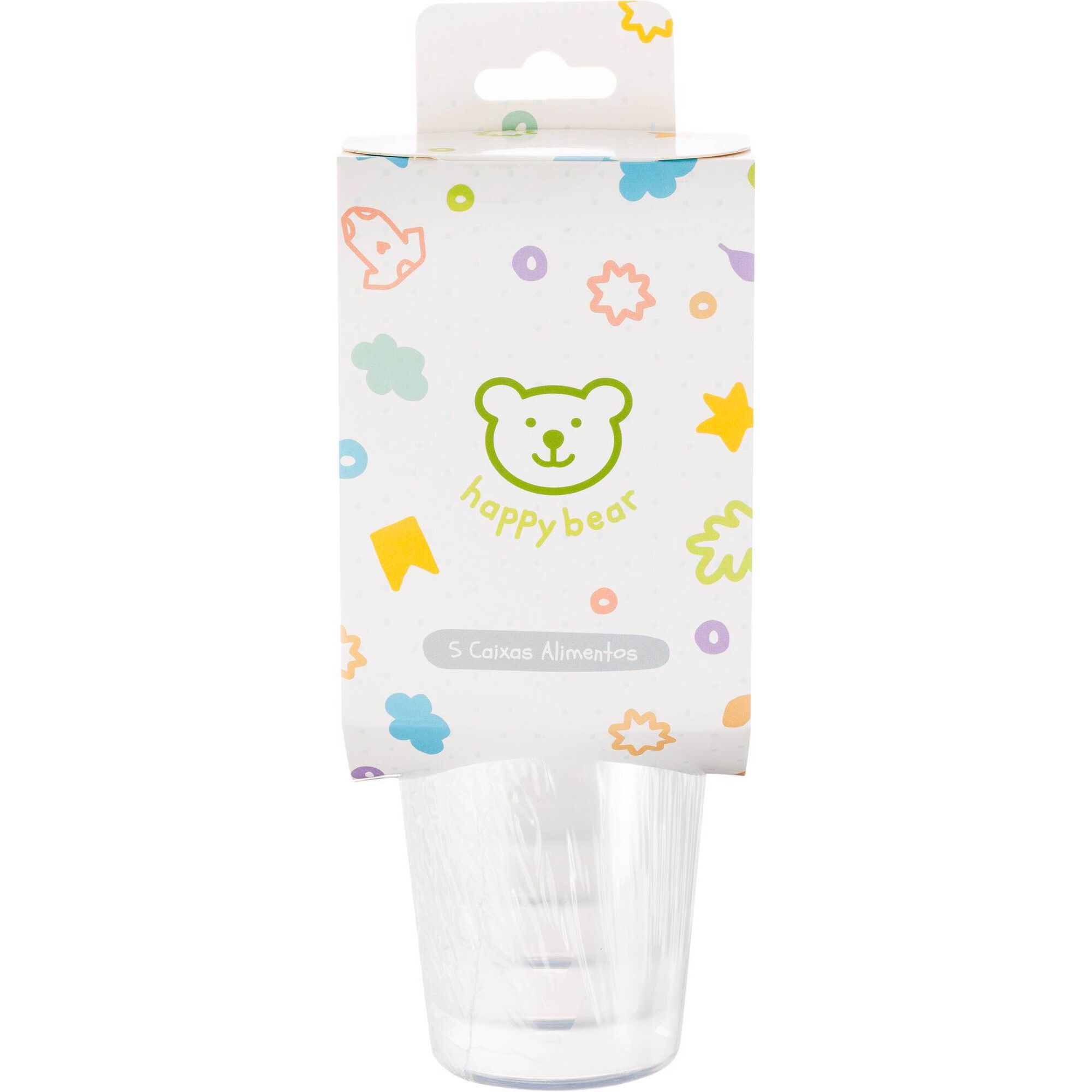 Conjunto 5 Caixas Alimentos 200ml