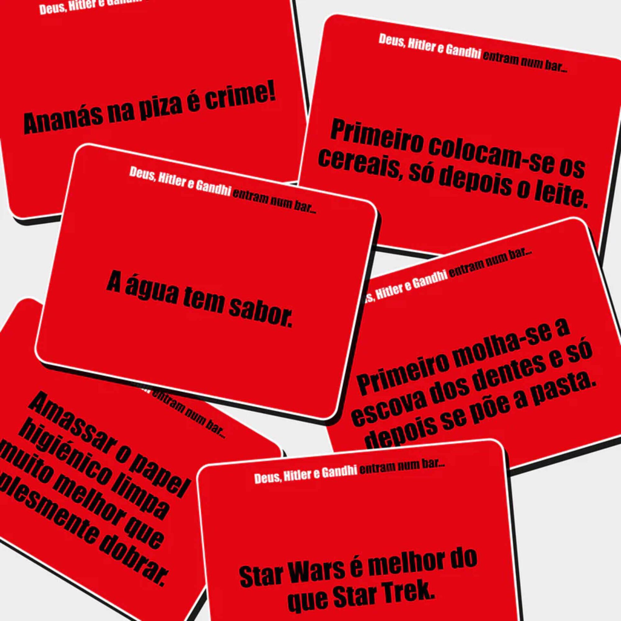 Creative Toys - Jogo Deus, Hitler E Gandhi Entram num Bar