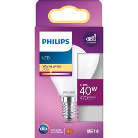 Lâmpada LED Vela E14 2700K 40W Lâmpada LED Vela E14 2700K 40W