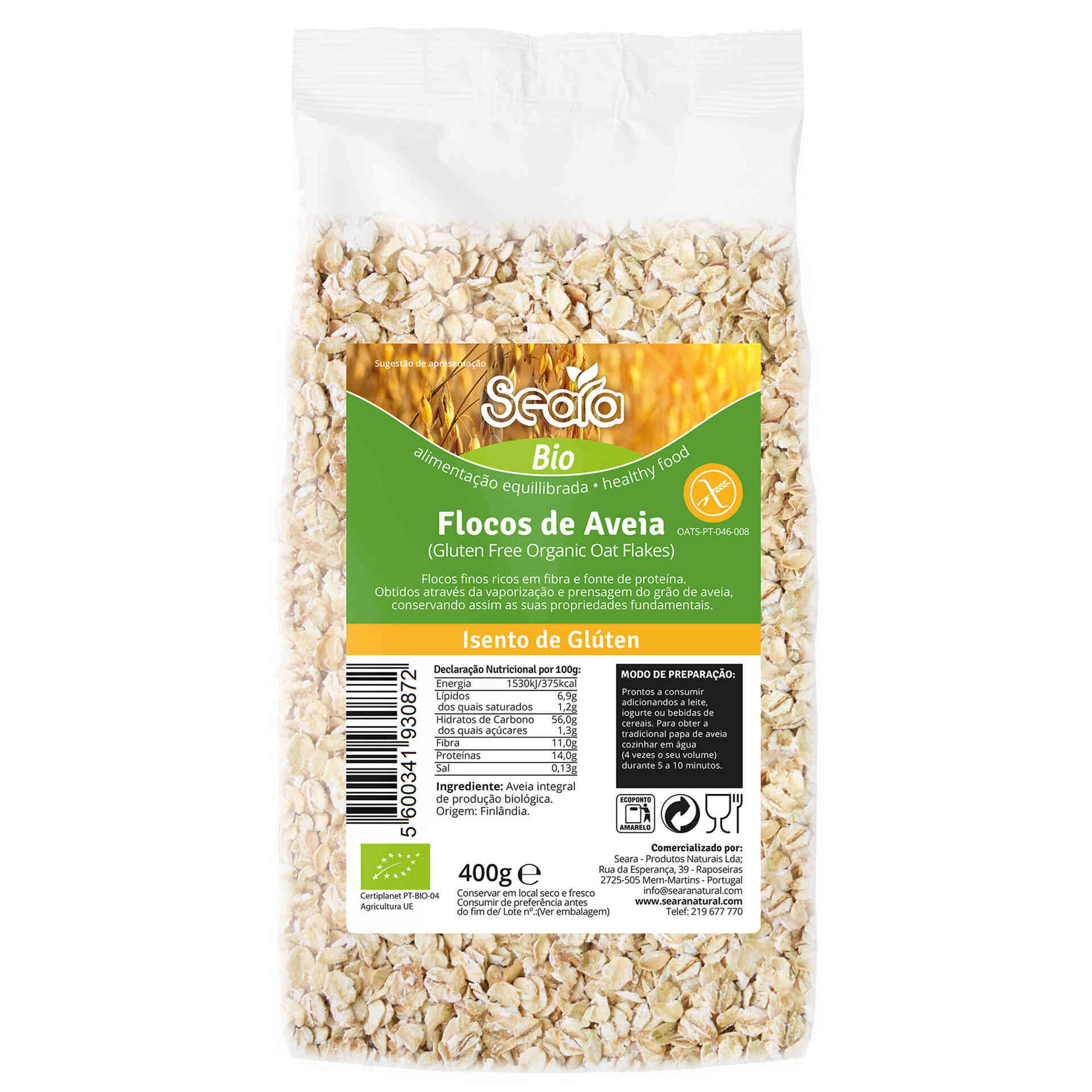 Flocos Aveia Finos