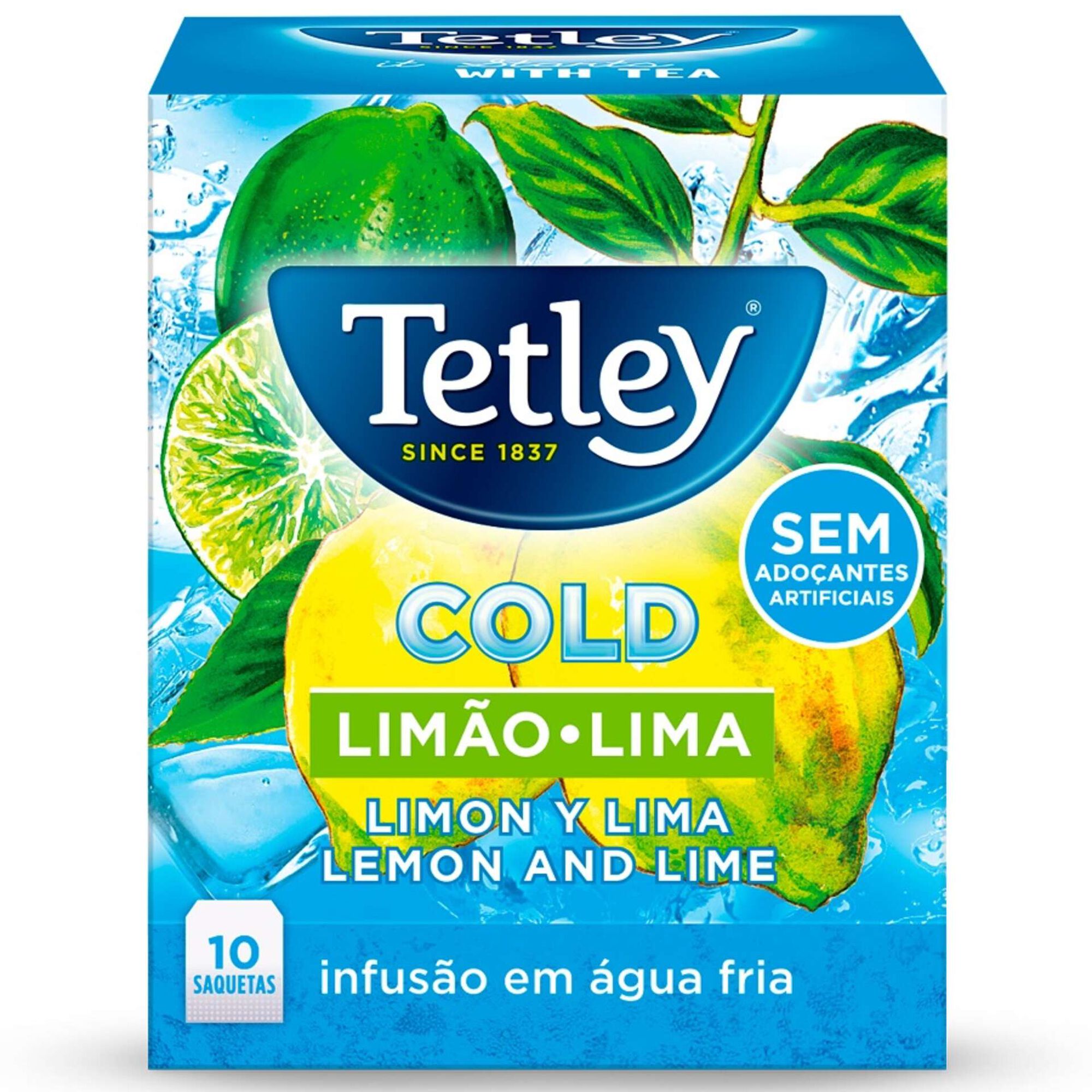 Chá Limão e Lima Cold Saquetas Chá Limão e Lima Cold Saquetas