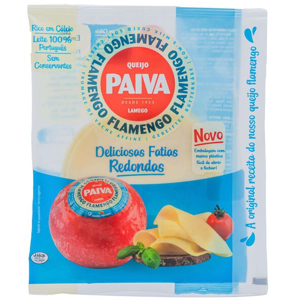 Queijo Flamengo Fatiado Paiva