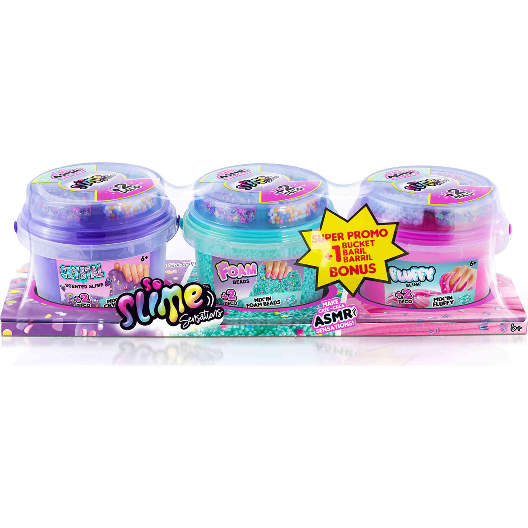 Conjunto de 3 Mix'Ins Slime Sensations
