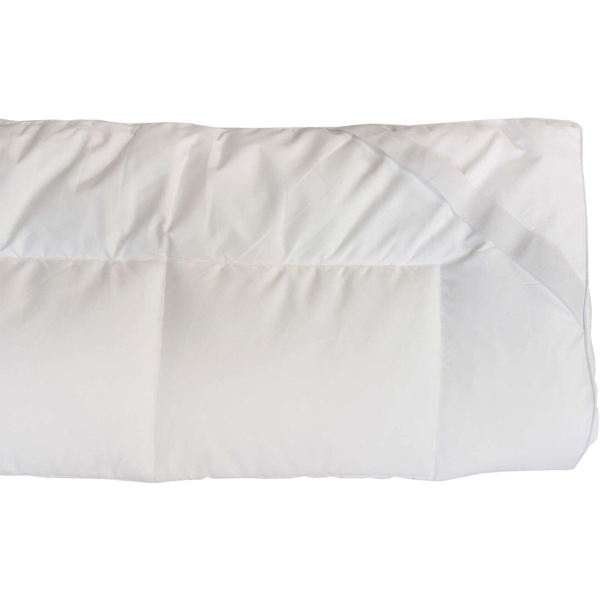 Sobrecolch&atilde;o 135x190cm Branco Bazar&atilde;o