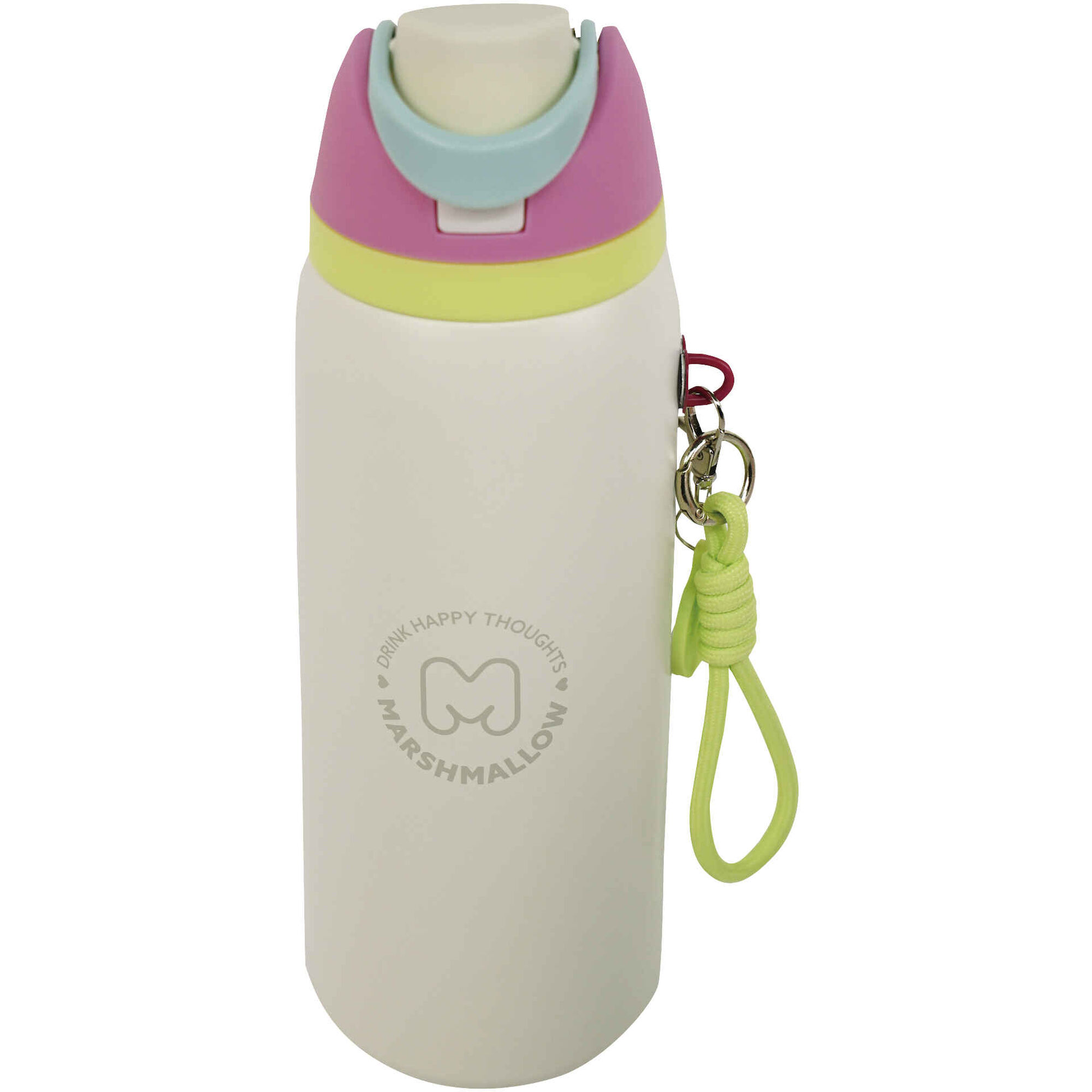 Garrafa com Chaveiro 920ml Hawaii (v&aacute;rias cores) Marshmallow
