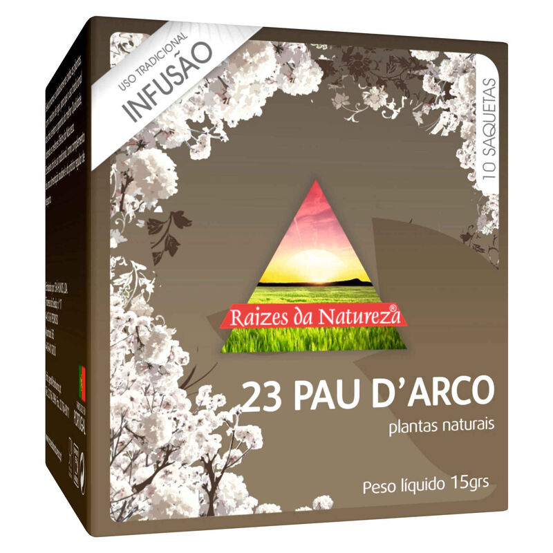 Infusão Nº23 Pau D'Arco Saquetas Raízes da Natureza