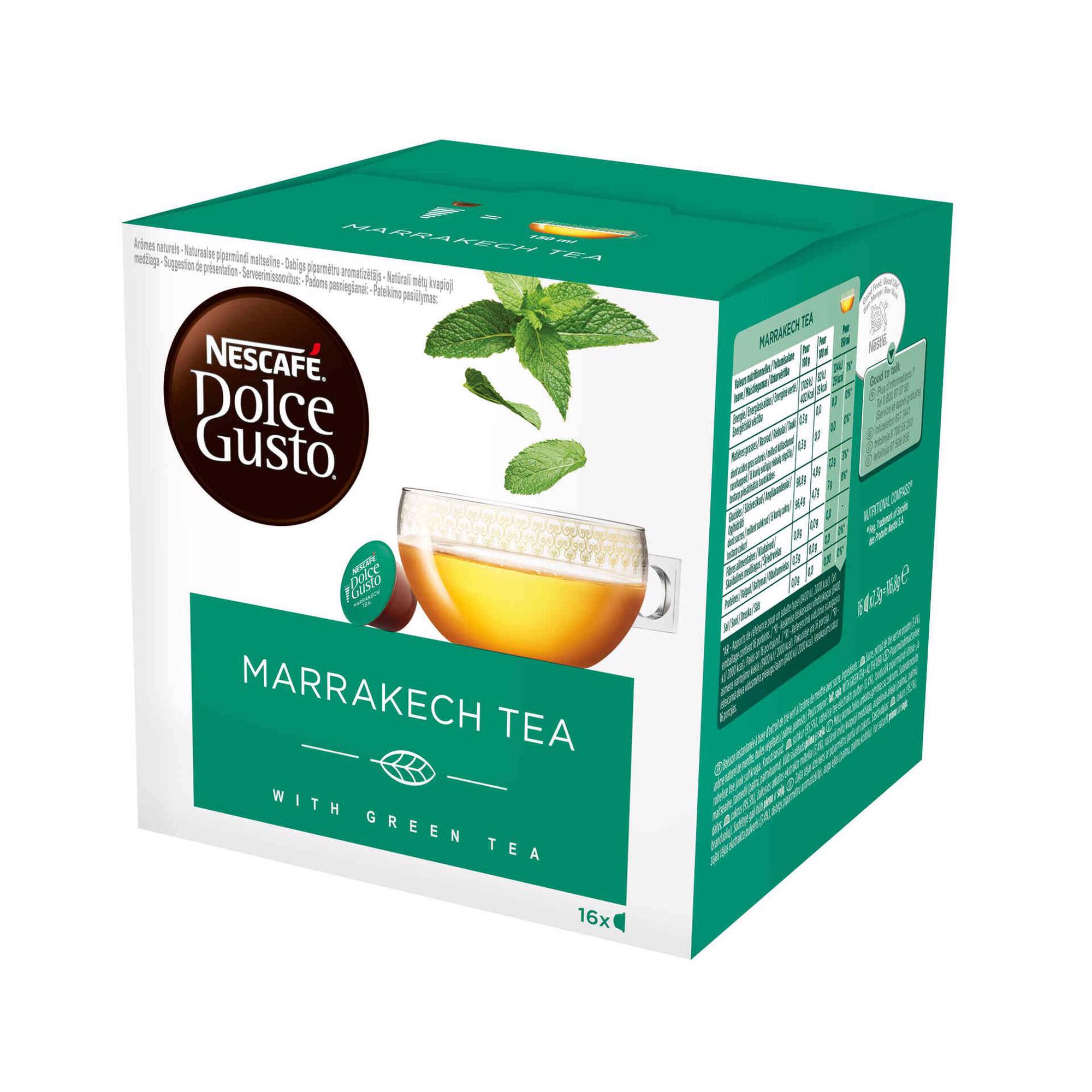 Cápsulas de Chá Marrakech Tea