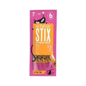 Pur&eacute; para Gato Stix Frango Schesir