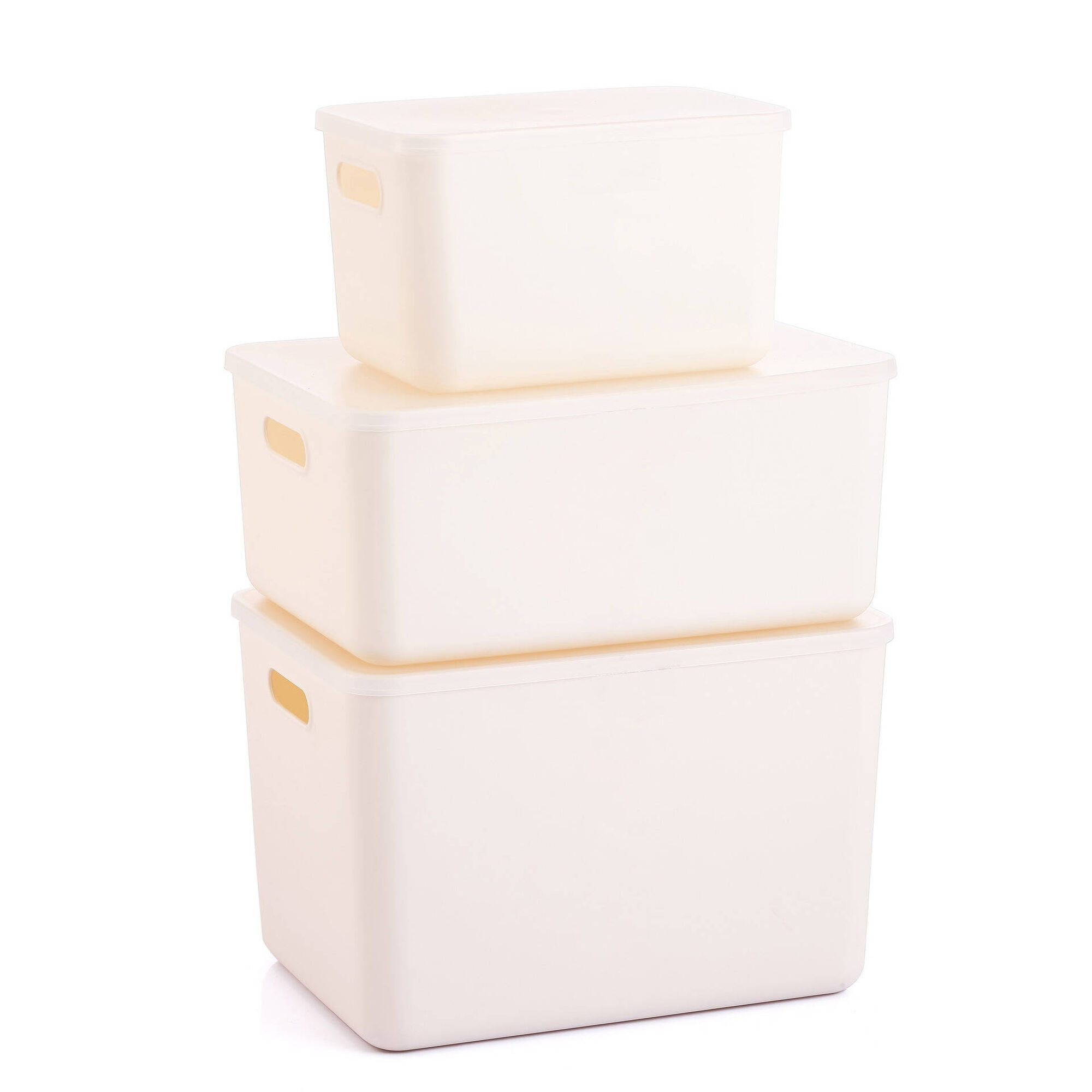 Caixa Arruma&ccedil;&atilde;o Pl&aacute;stico Branca