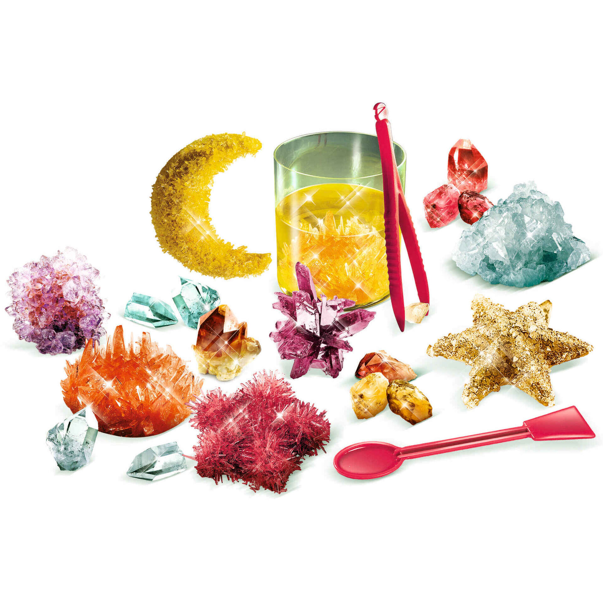 Clementoni - Kit Ci&ecirc;ncia & Jogo Cria os Teus Cristais