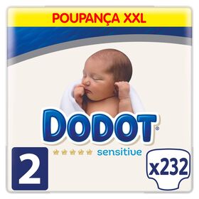 Box Fraldas Sensitive XXL 4-8kg T2 Dodot