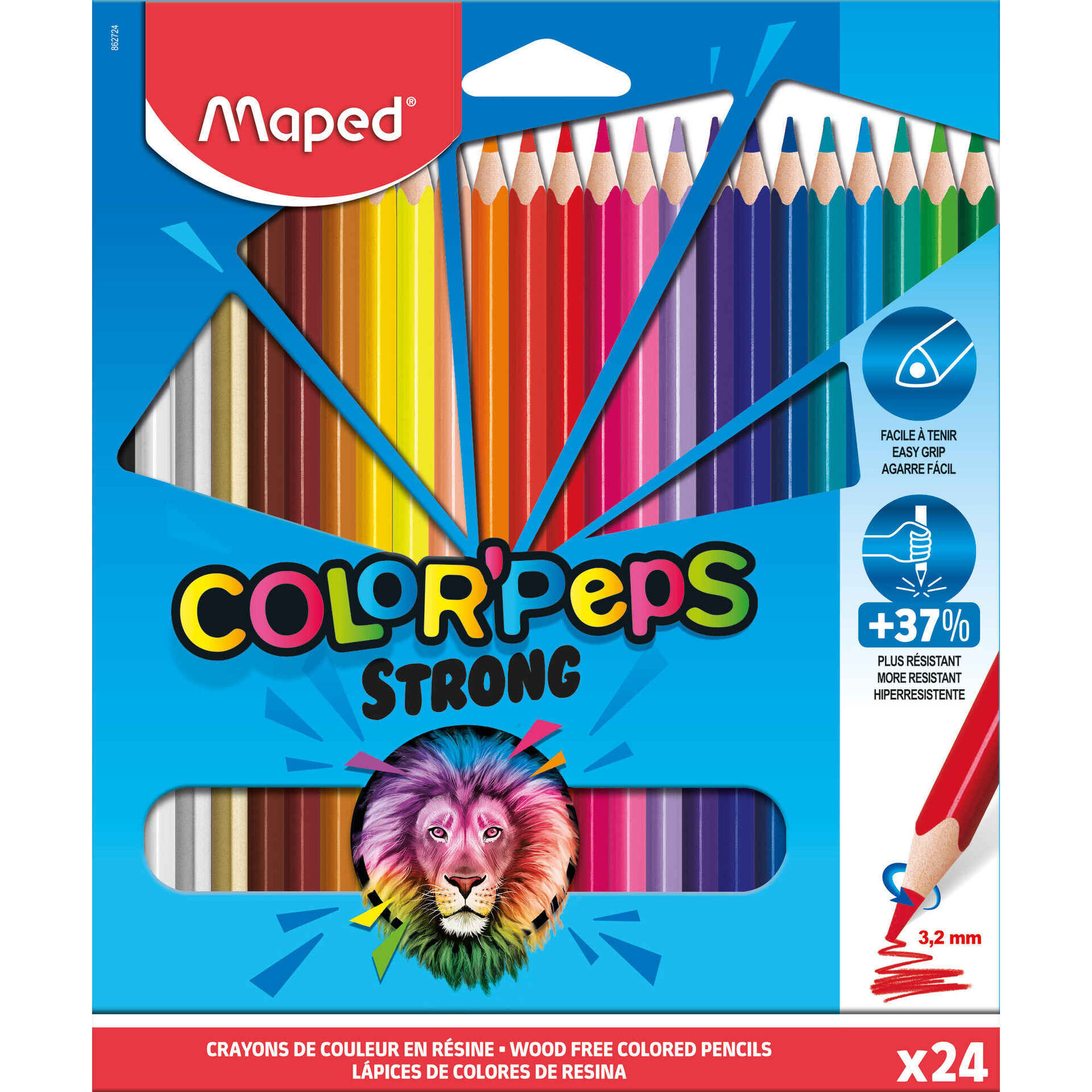 Lápis de Cor Color'Peps Strong