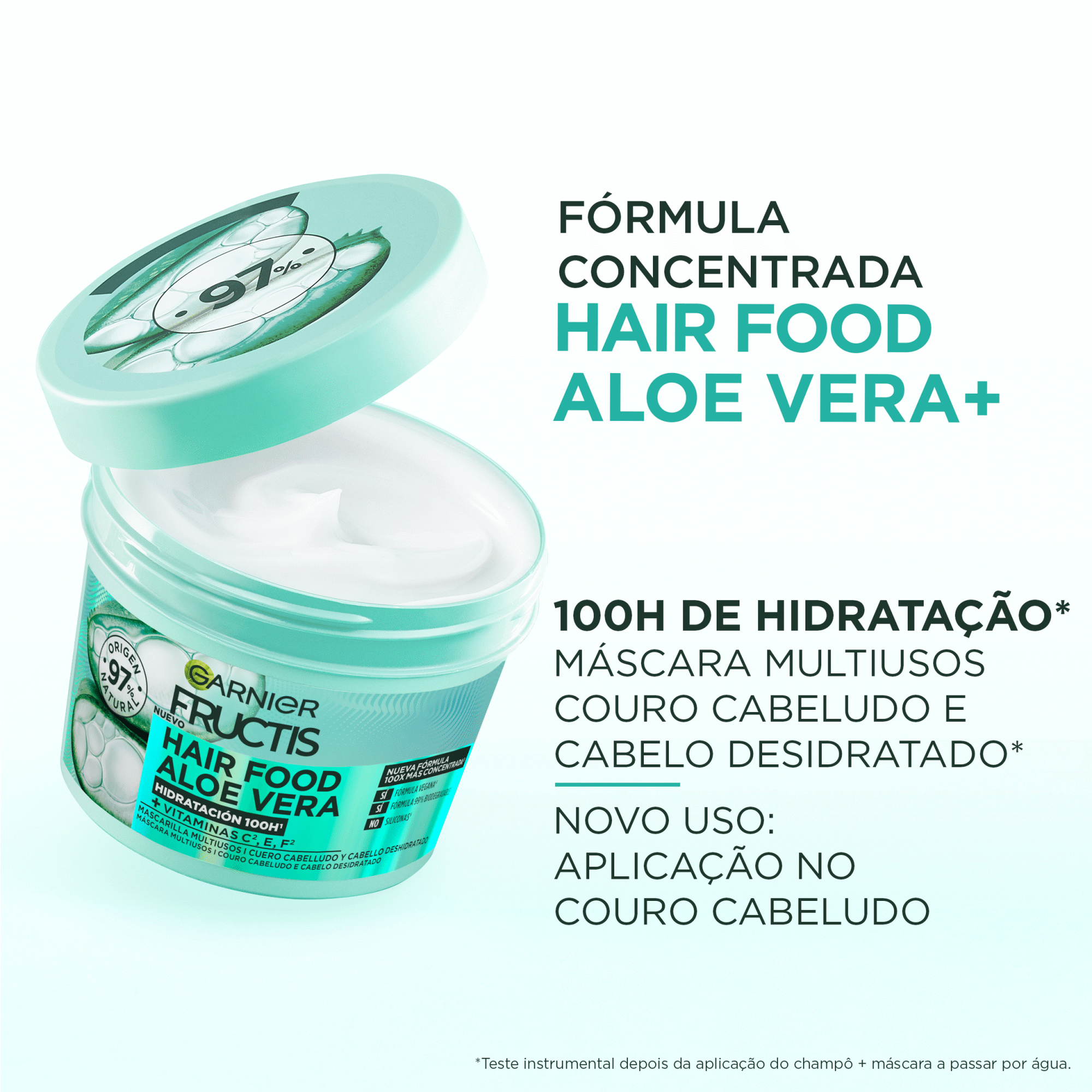 M&aacute;scara Cabelo Hair Food Aloe Vera Garnier Fructis