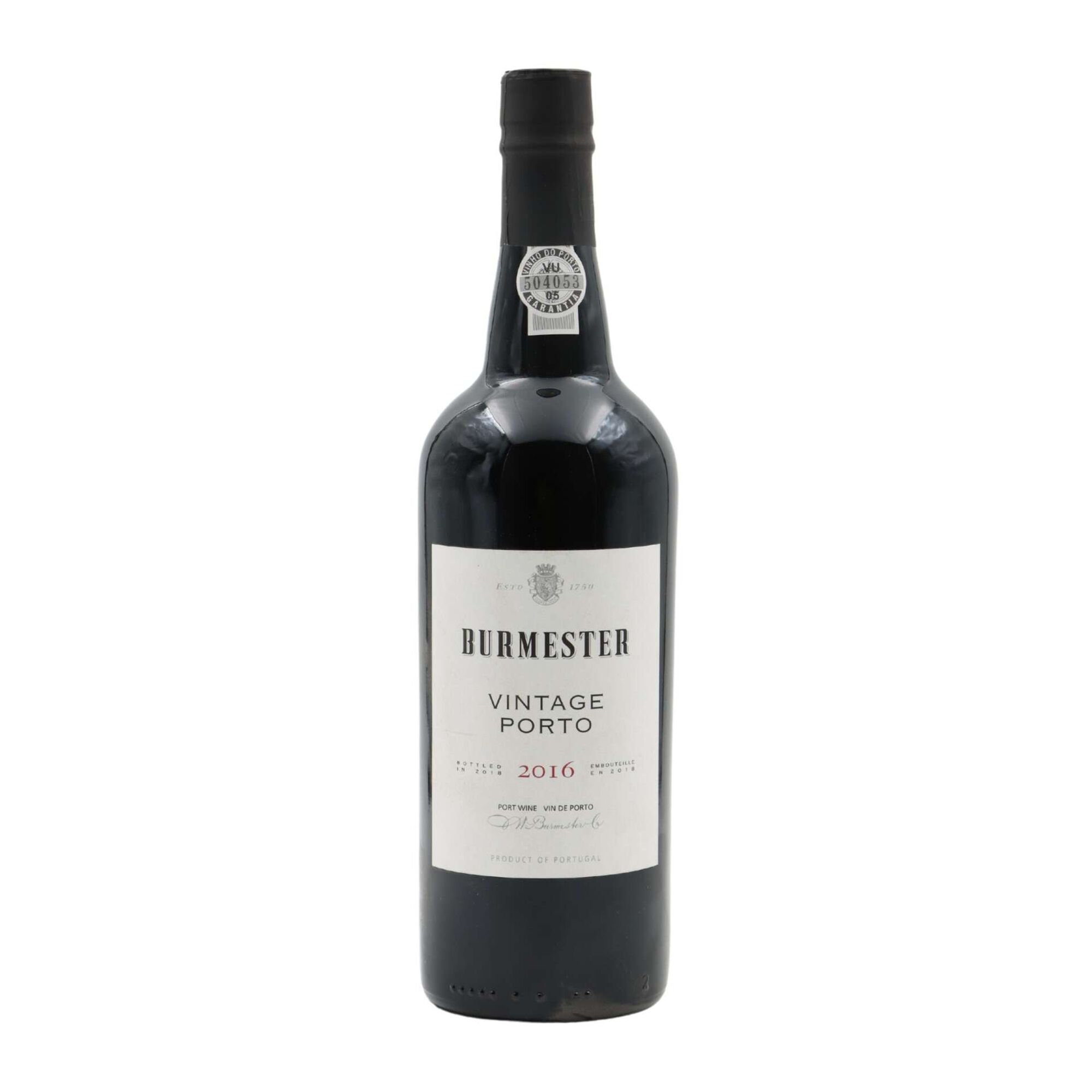 Burmester Vinho Do Porto Vintage 2016