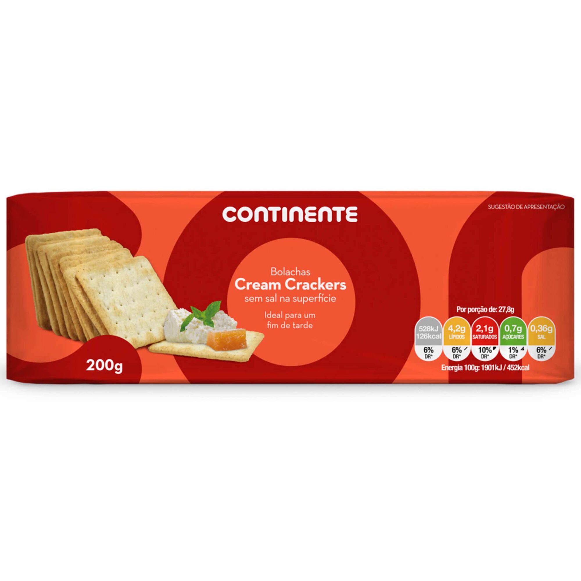 Bolachas Cream Cracker