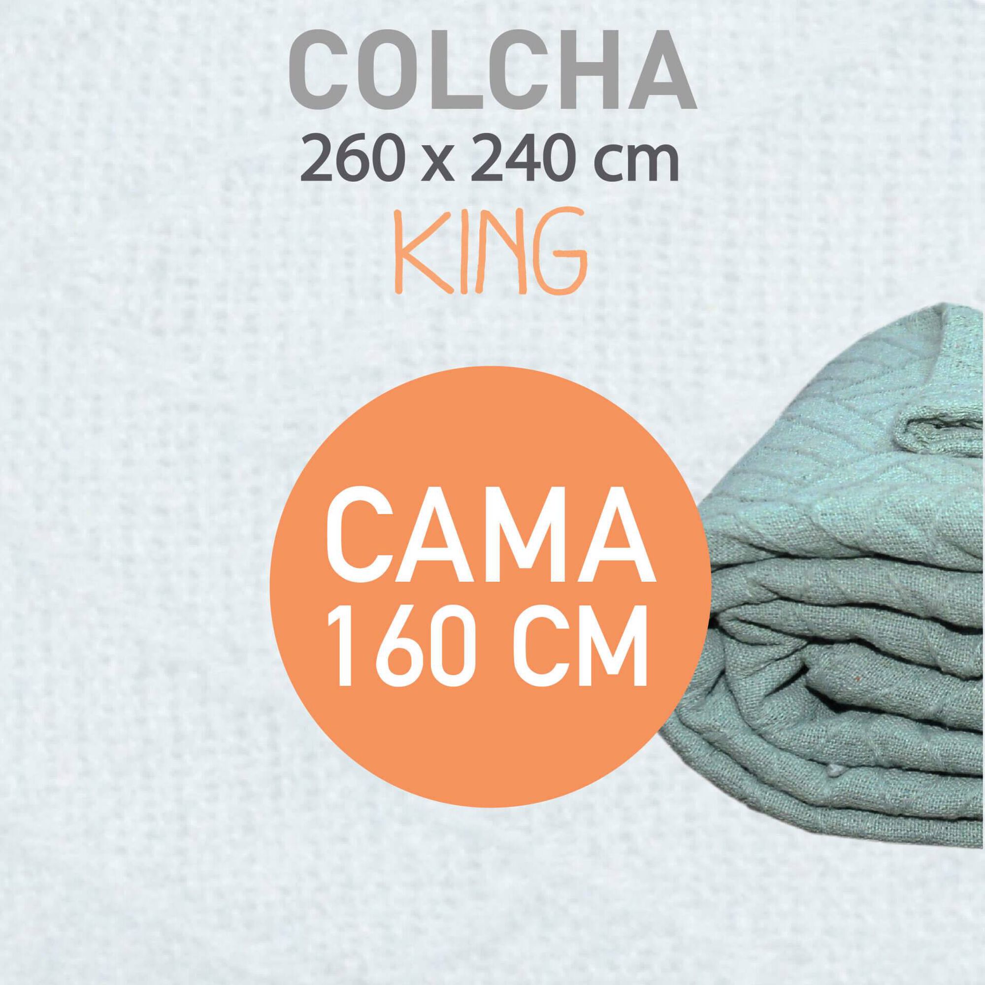 Colcha Jaquard Verde Kasa