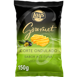 Batata Frita Gourmet Azeitona Corte Ondulado Lay's Gourmet