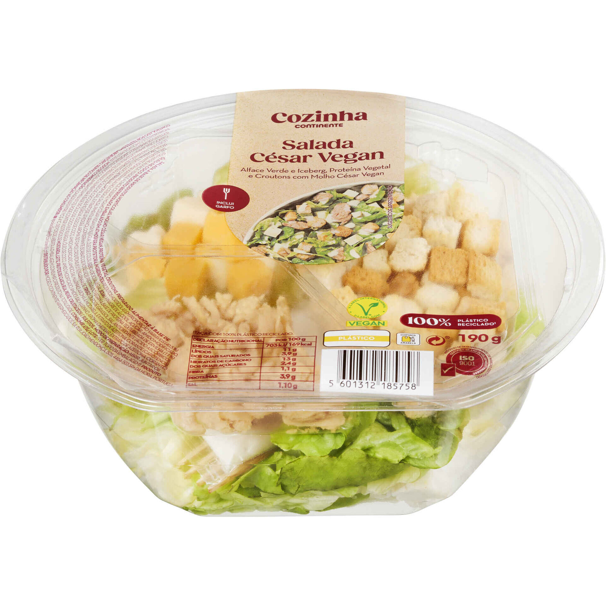Salada César Vegan