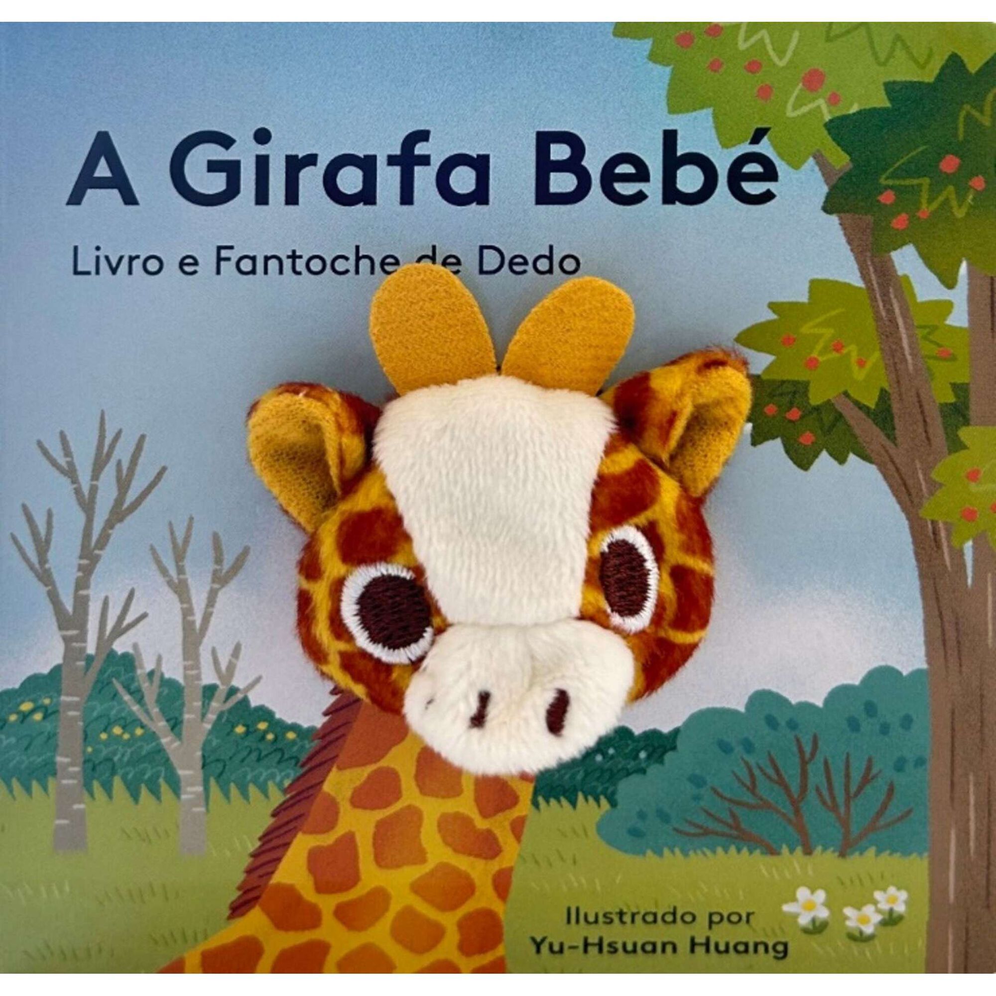 Livro e Fantoche de Dedo - A Girafa Beb&eacute;