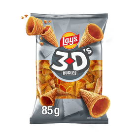 Snacks Milho 3D's Cones Lay's