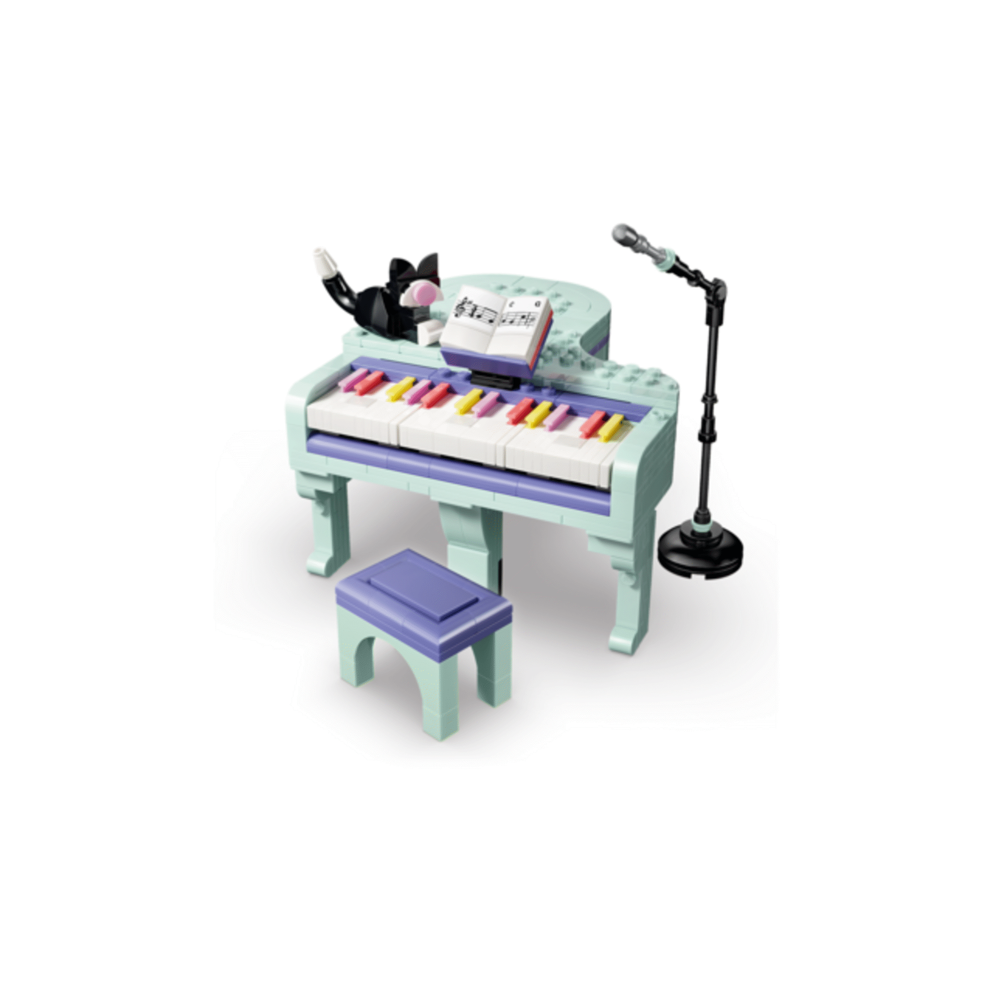 LEGO Creator - Piano de Decora&ccedil;&atilde;o Musical com Gato - 31392