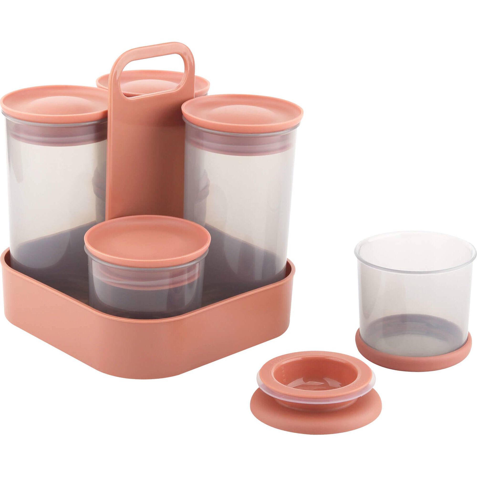 Conjunto de 6 Frascos Multiusos Clay