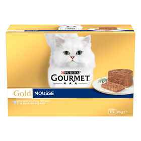 Comida Húmida para Gato Adulto Mousse Peixe do Oceano