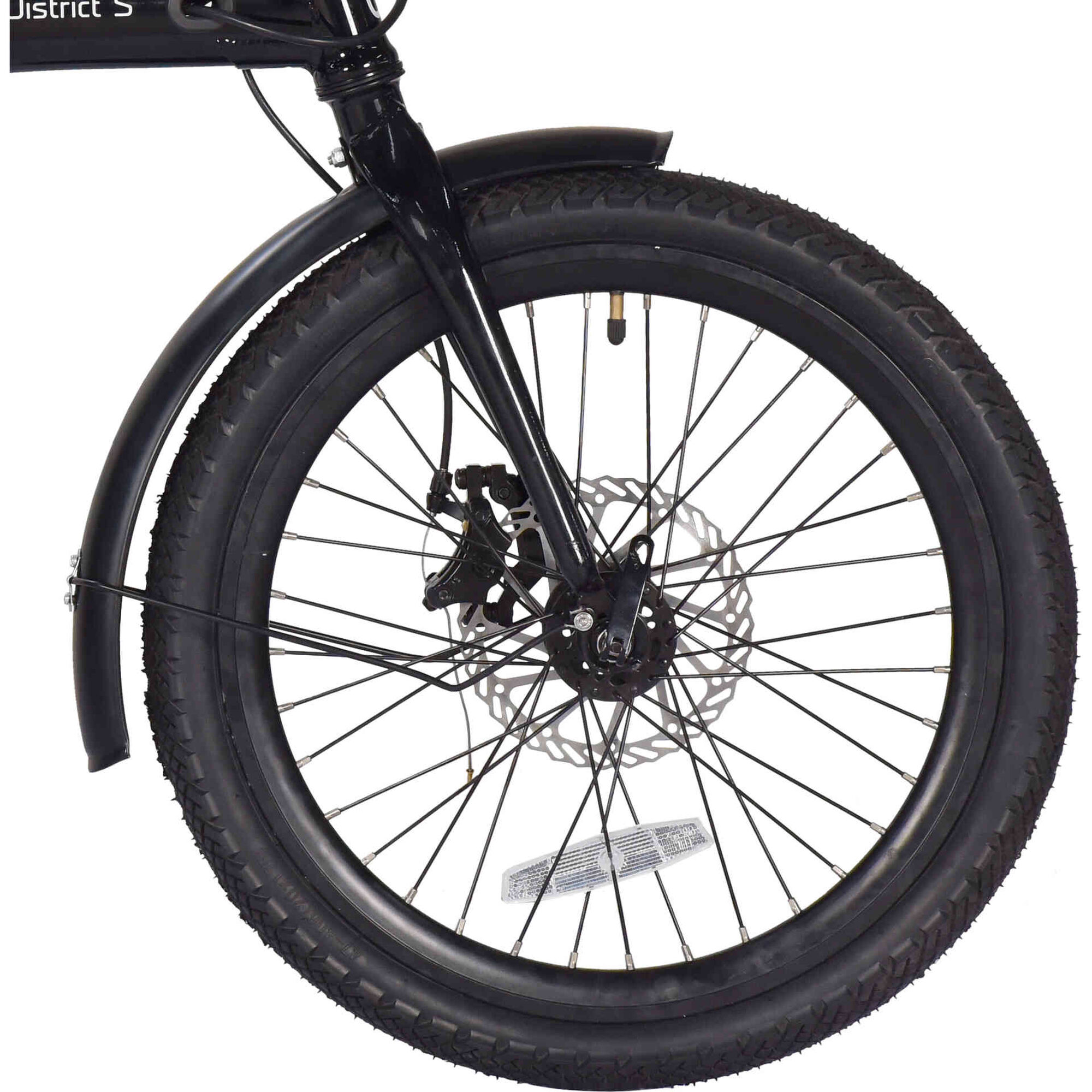 Bicicleta Elétrica Dobrável District S Roda 20'' 6V
