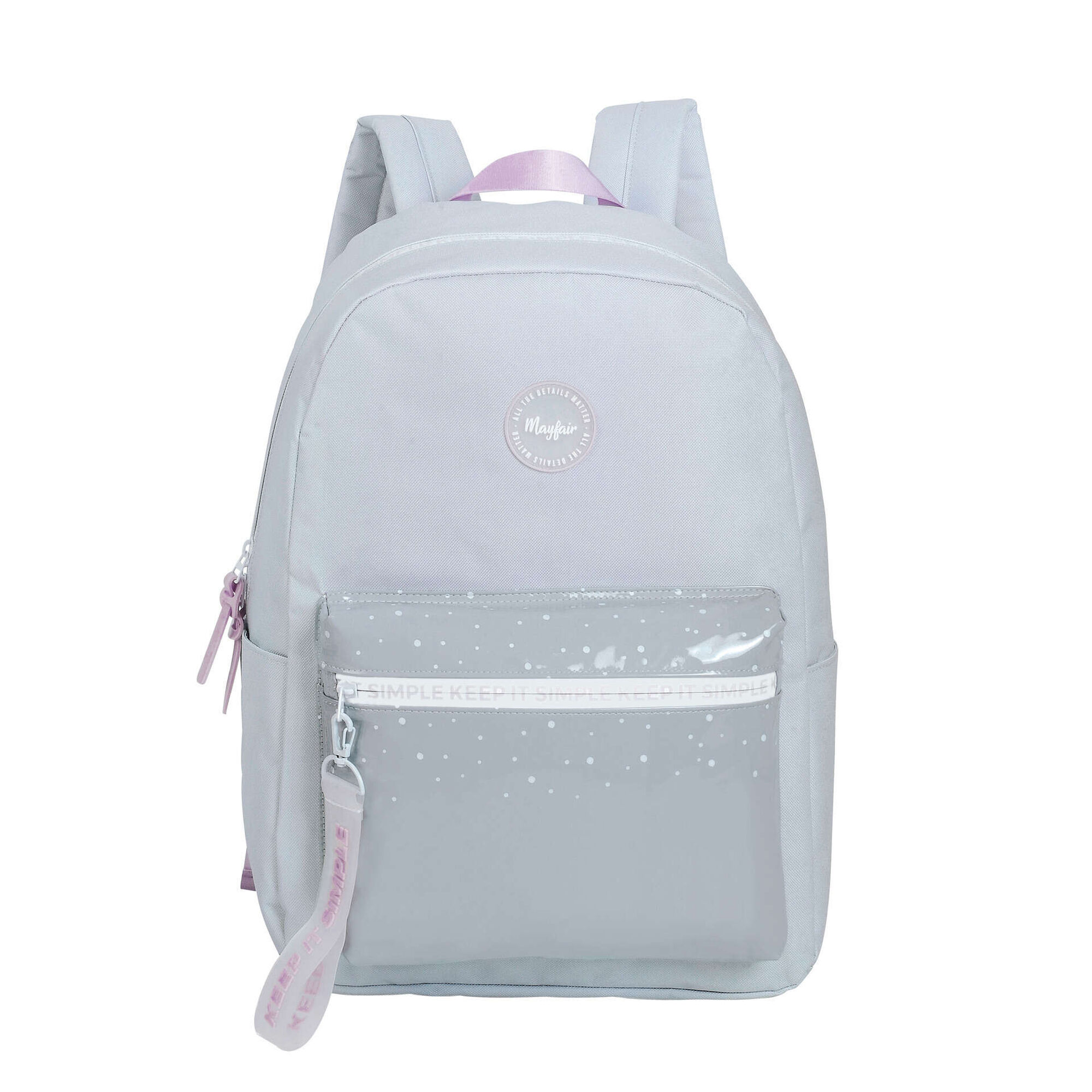Mochila Keep It Simple Cinza