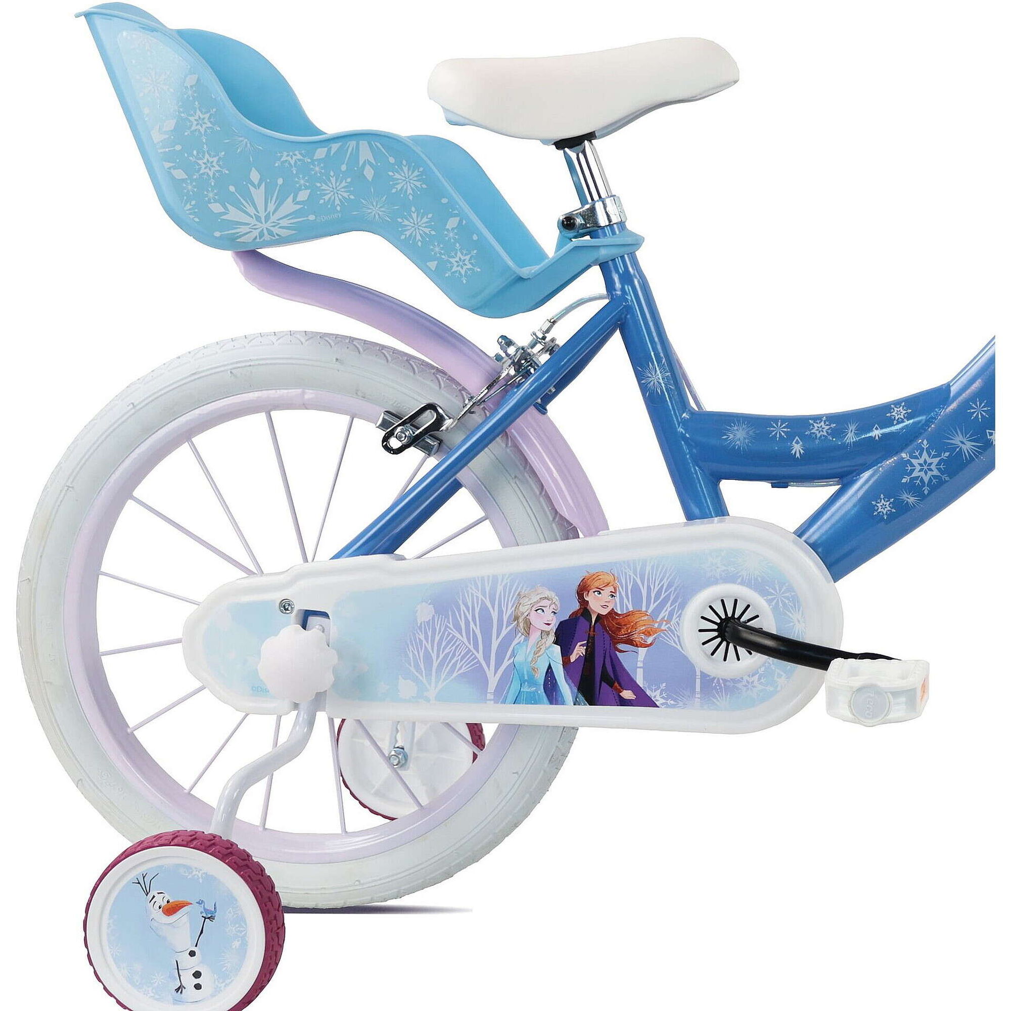 Bicicleta de Crian&ccedil;a 16" 5-7 Anos Frozen