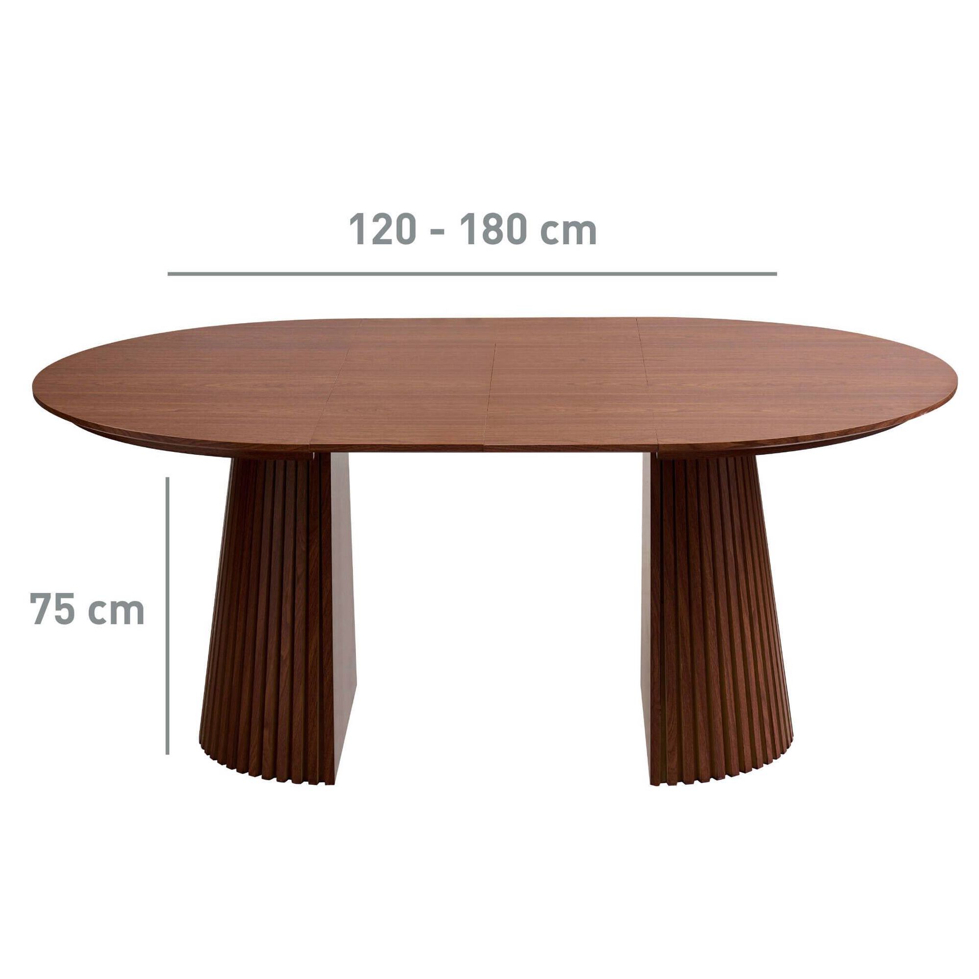Mesa Extens&iacute;vel Mocha Rode Kasa