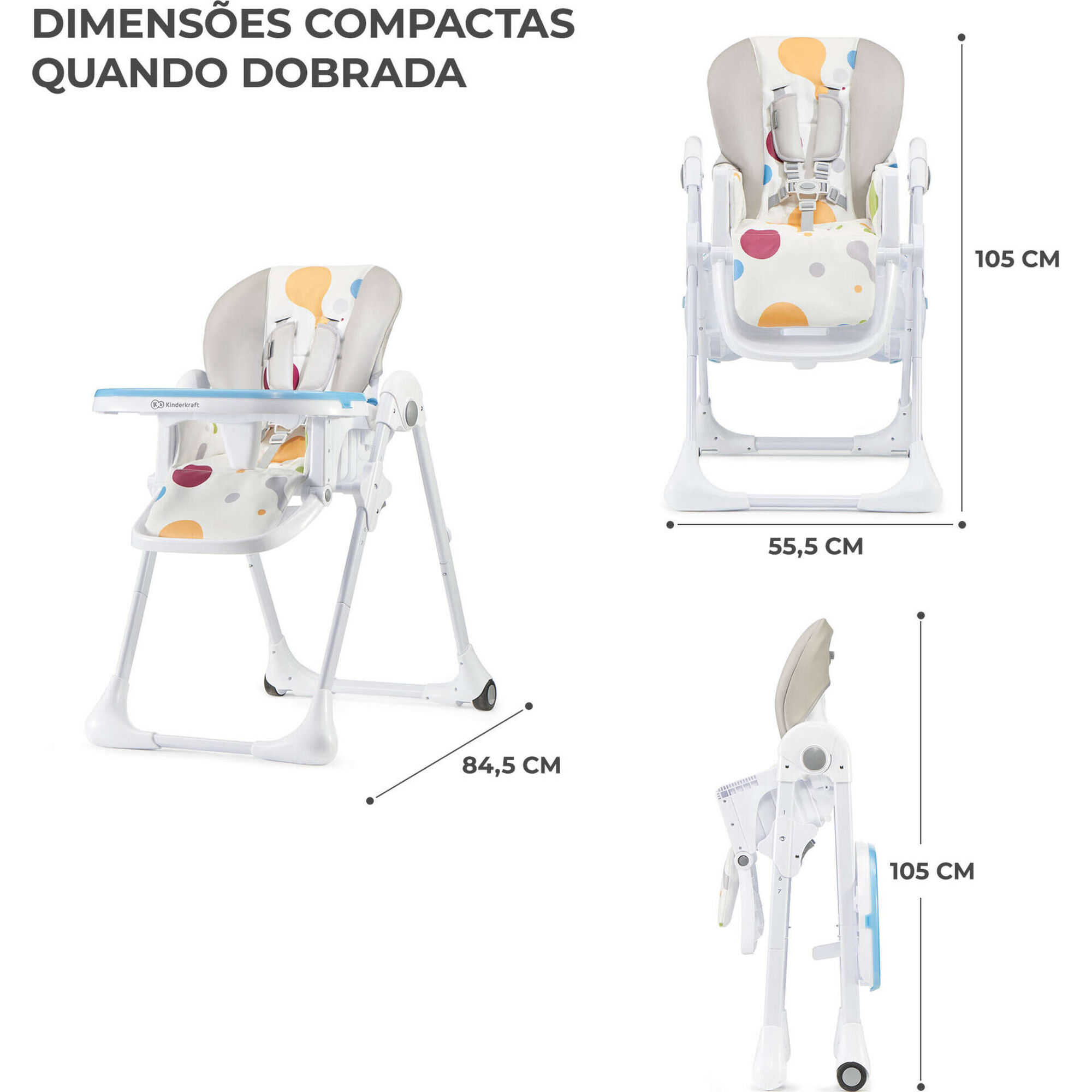 Cadeira de Refei&ccedil;&atilde;o Yummy Kinderkraft