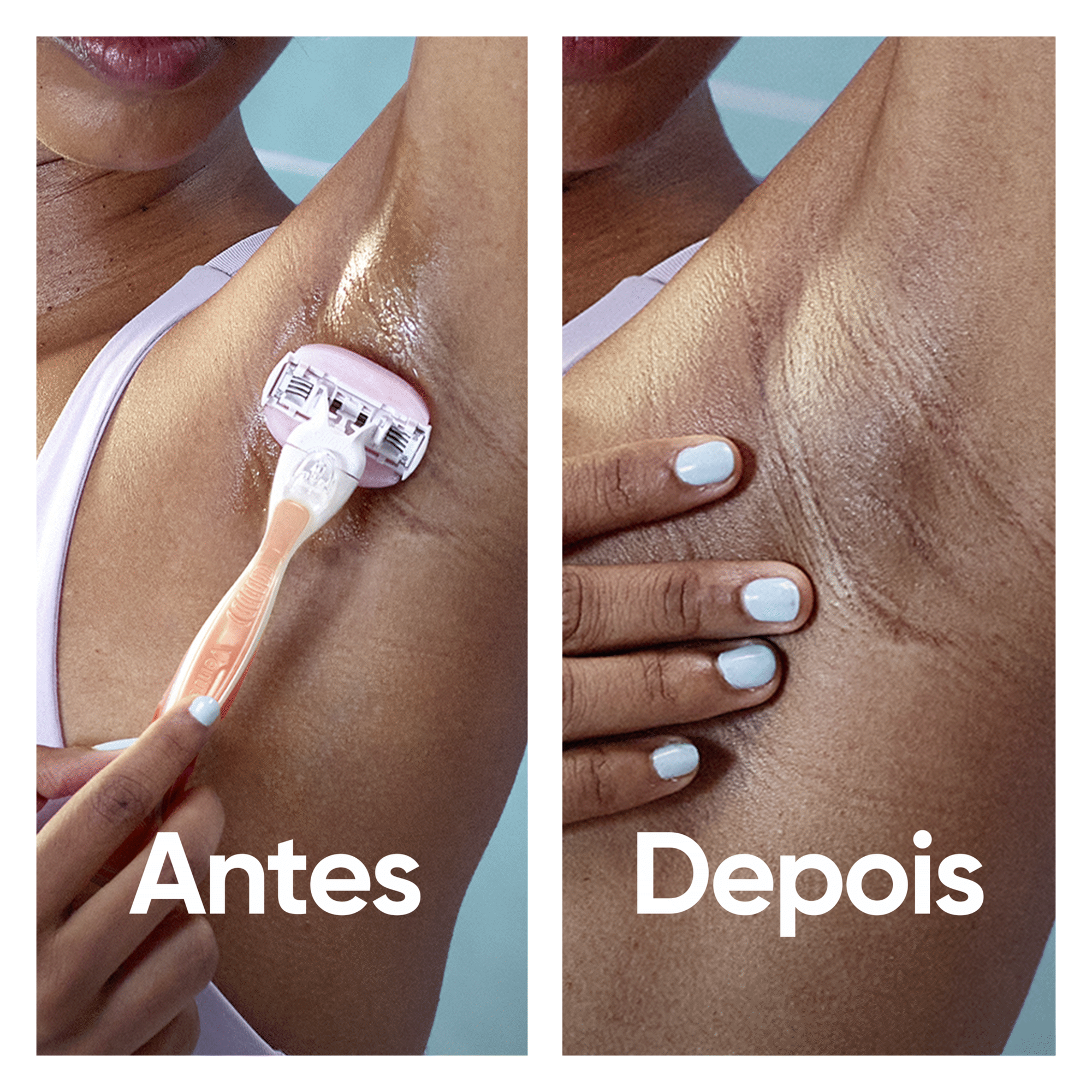 Máquina Depilatória Venus Comfortglide Spa Breeze com 1 Recarga Máquina Depilatória Venus Comfortglide Spa Breeze com 1 Recarga
