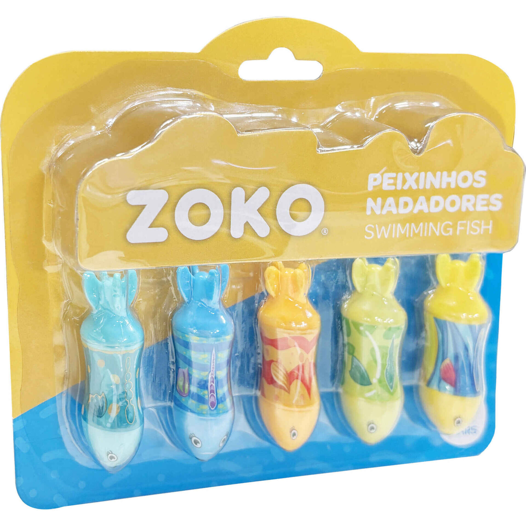 Zoko - Pack 5 Peixinhos Nadadores