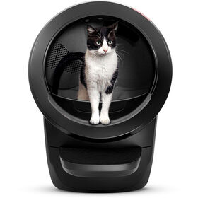 Caixa de Areia Autom&aacute;tica para Gato Litter-Robot 4 Preto Whisker