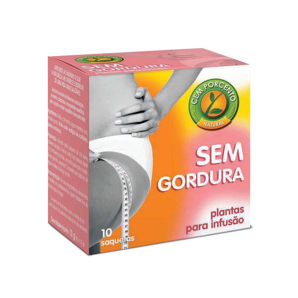 Infusão sem Gordura Saquetas Cem Porcento