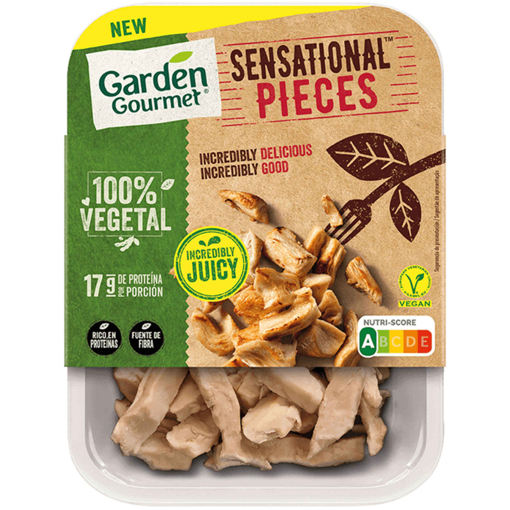 Tiras de Proteína Vegetal