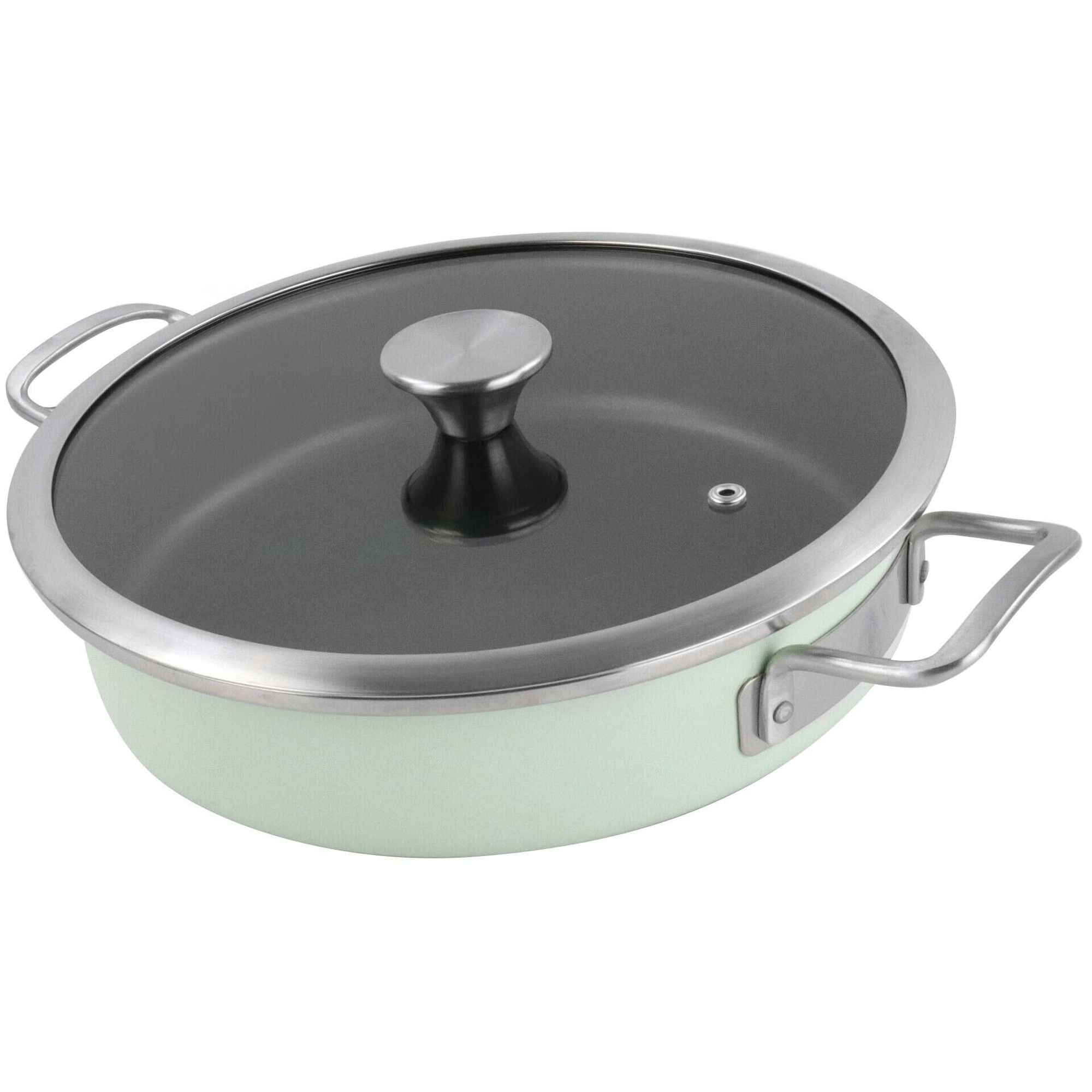 Caçarola Baixa Aubergine 28cm