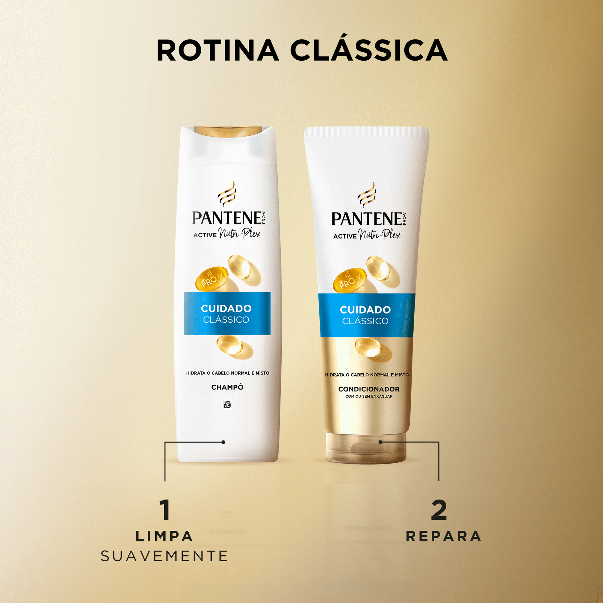 Condicionador Pro-V Active Nutri-Plex Cuidado Clássico Condicionador Pro-V Active Nutri-Plex Cuidado Clássico